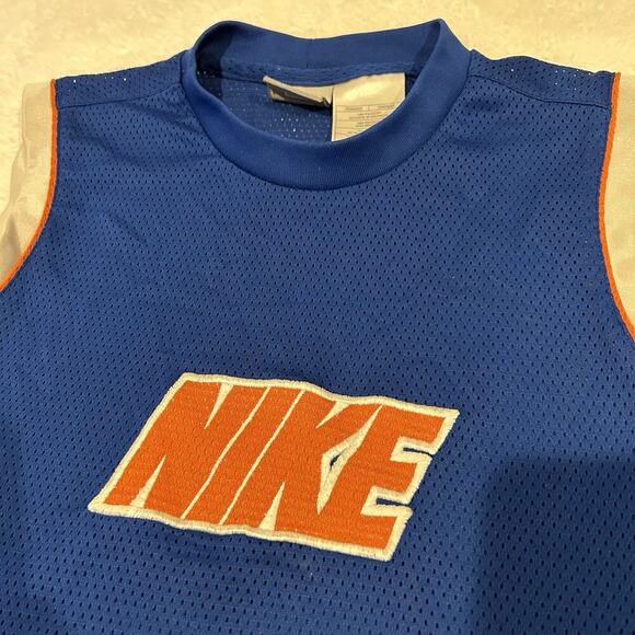 Vintage Nike Y2K Youth Blue Basketball Jersey Size M 10-12‎ 2000s - Picture 2 of 6